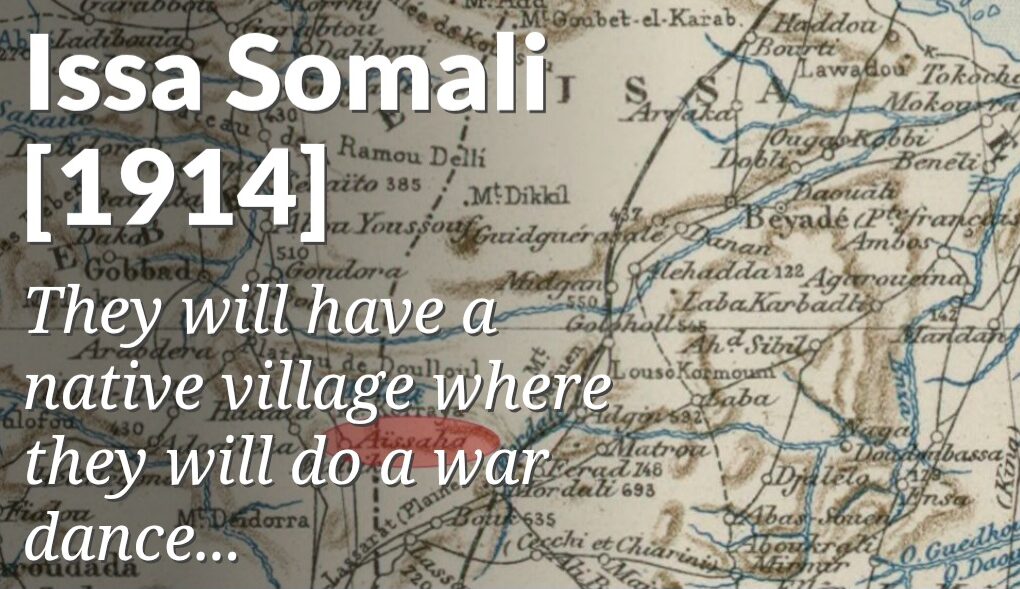 From Aysha to Ellis Island: Issa Somalis and America’s Human Exhibitions, 1914